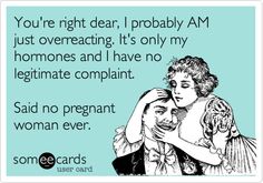 The Cyclone of Pregnancy Hormones