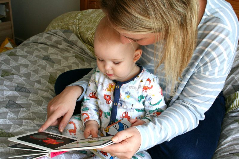 Reading With Baby Opposites Book