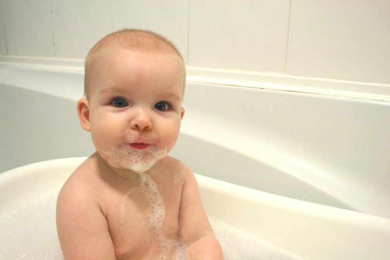 Baby In the Bath