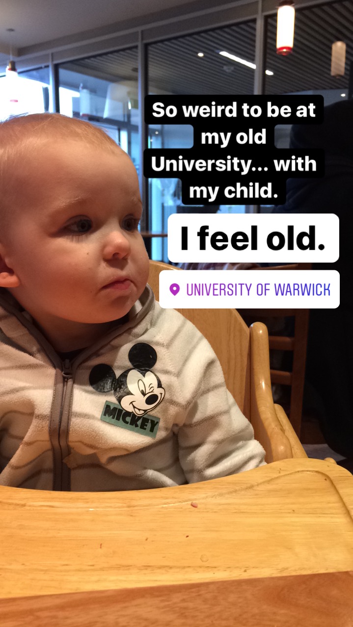 Feeling old at my old University