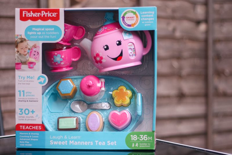 Learn and Laugh Sweet Manners tea set from Fisher-Price