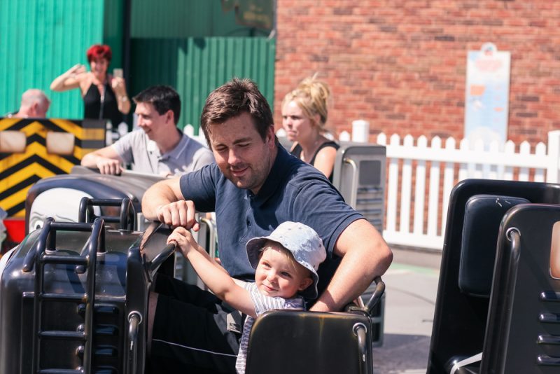 LPD and Pickle on the Diesel ride at Thomasland