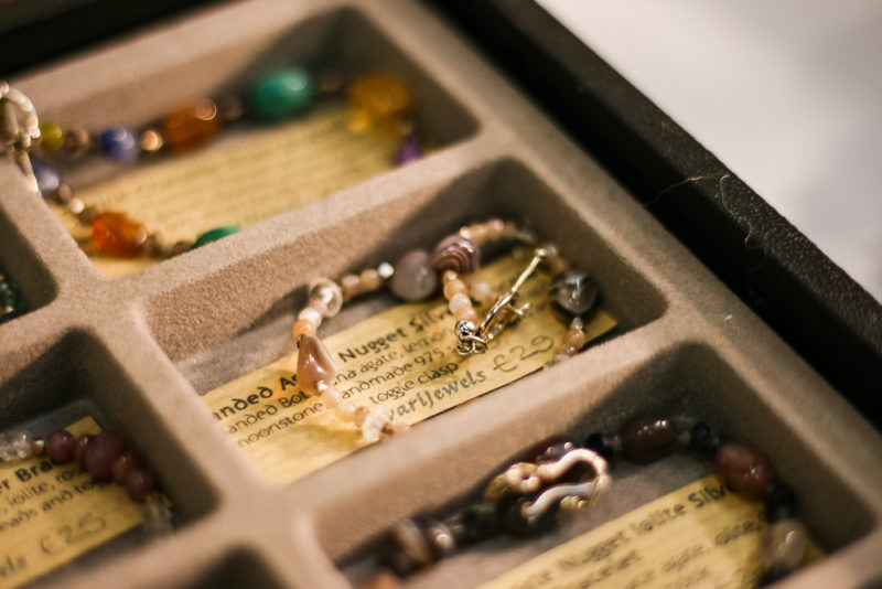 Close up of lovely bracelet